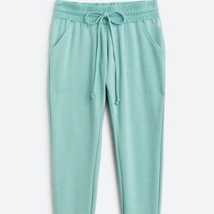 Free People Movement Sunny Skinny Sweatpants Drawstring Joggers Turquoise Blue